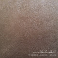 Gold Stamping Wildleder 100% Polyester-Leder-Gewebe mit Fleece-Unterstützung